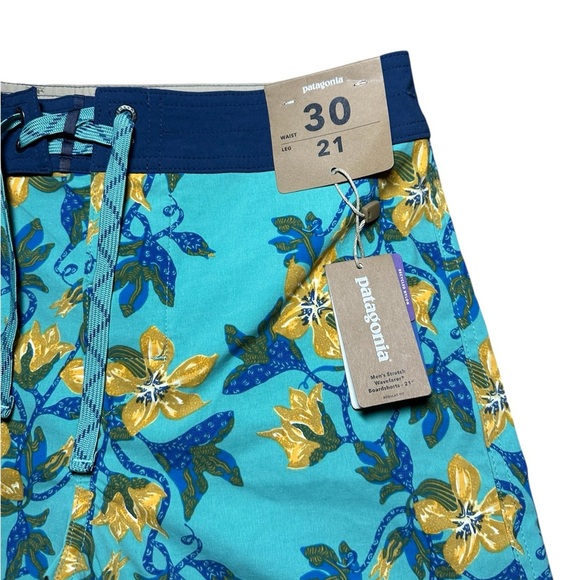 Patagonia Men's Stretch Wavefarer Boardshorts - 30” Waist x 21" Length NWT - Picture 2 of 7